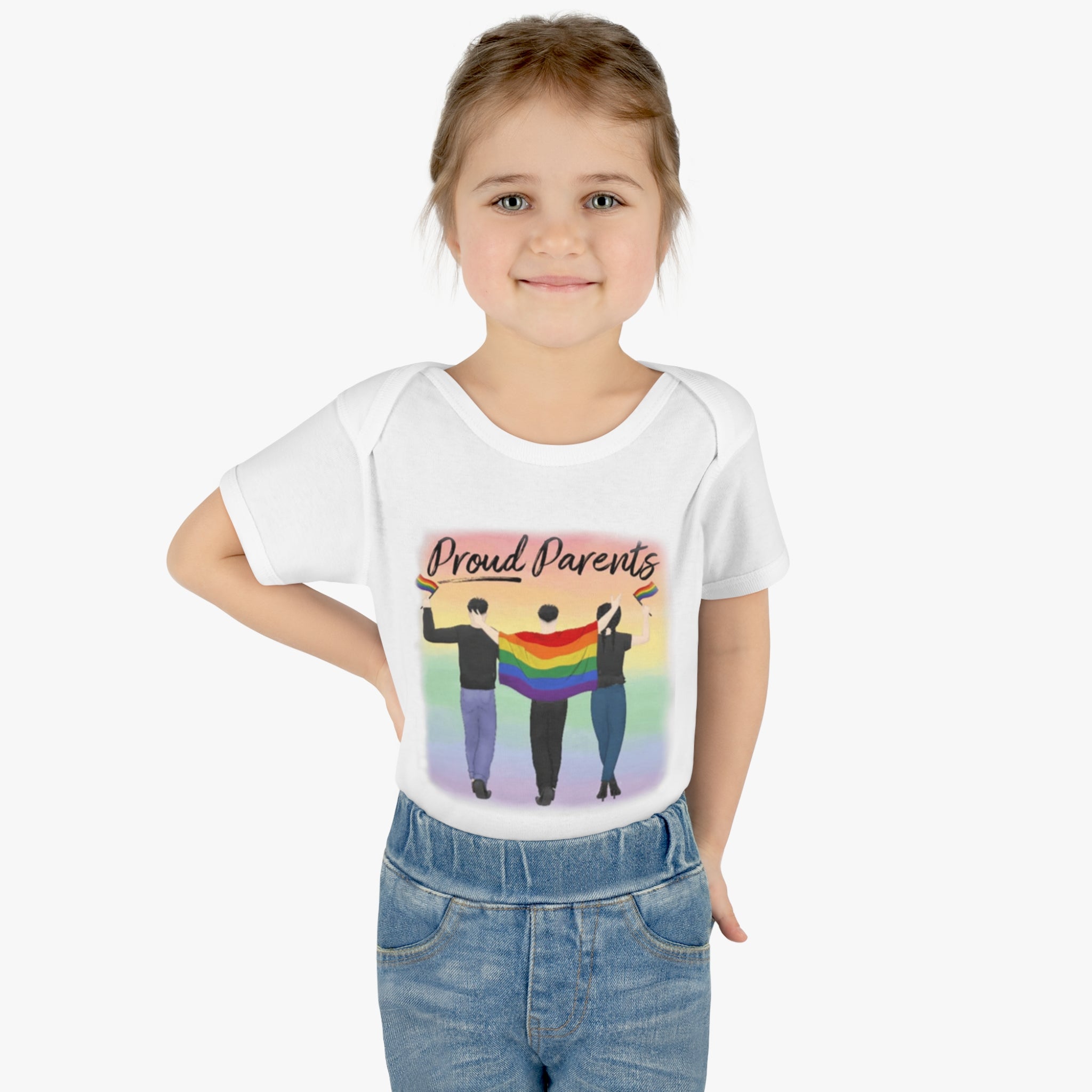 Proud Parents | Infant Baby Rib Bodysuit